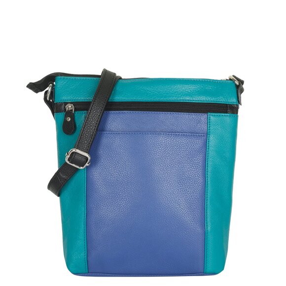 Leather Women’s Crossbody Sling Bag – Multicolour Shoulder Purse Daily Use - Picture 6 of 11